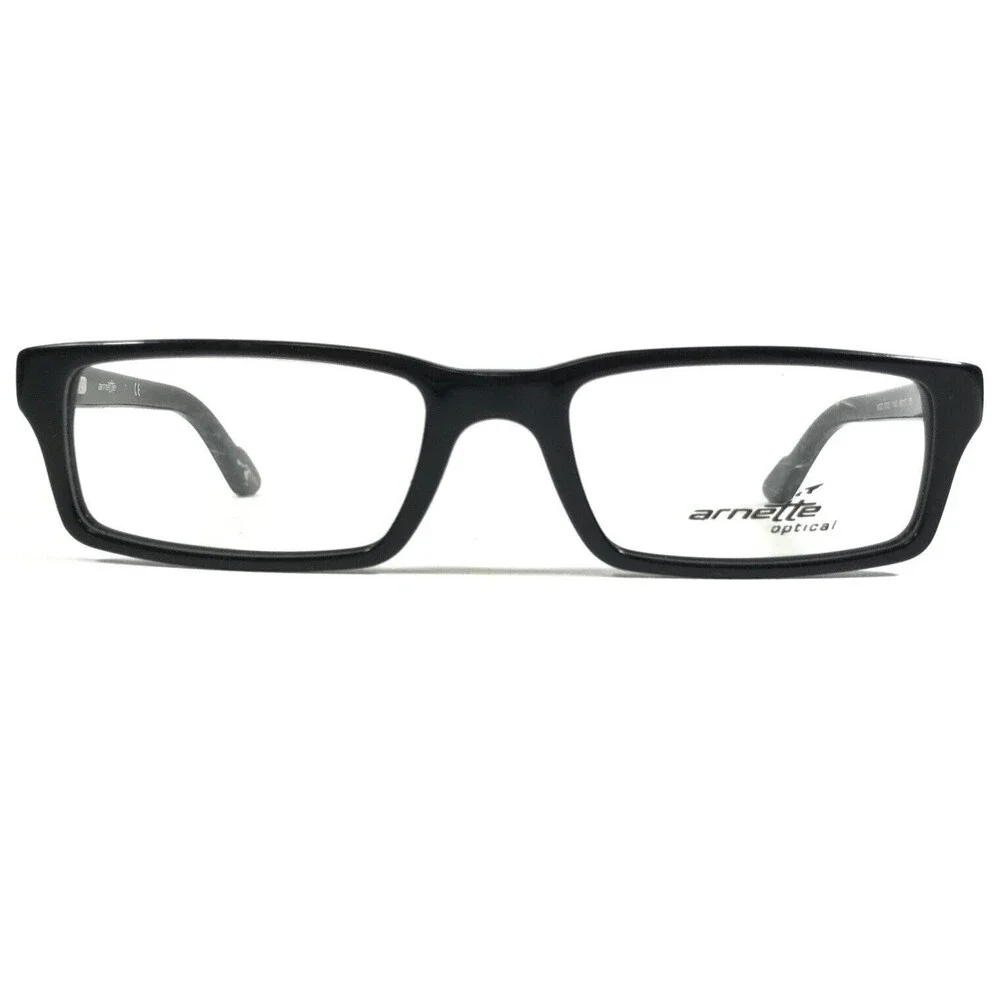 Arnette MOD.7035 1143 Eyeglasses Frames Black Rectangular Full Rim 50-17-130